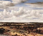 KONINCK, Philips Panorama View of Dunes and a River g oil painting artist
